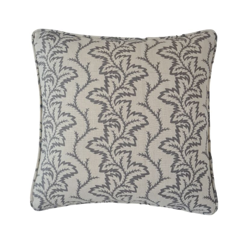 Grey patterned cushions best sale