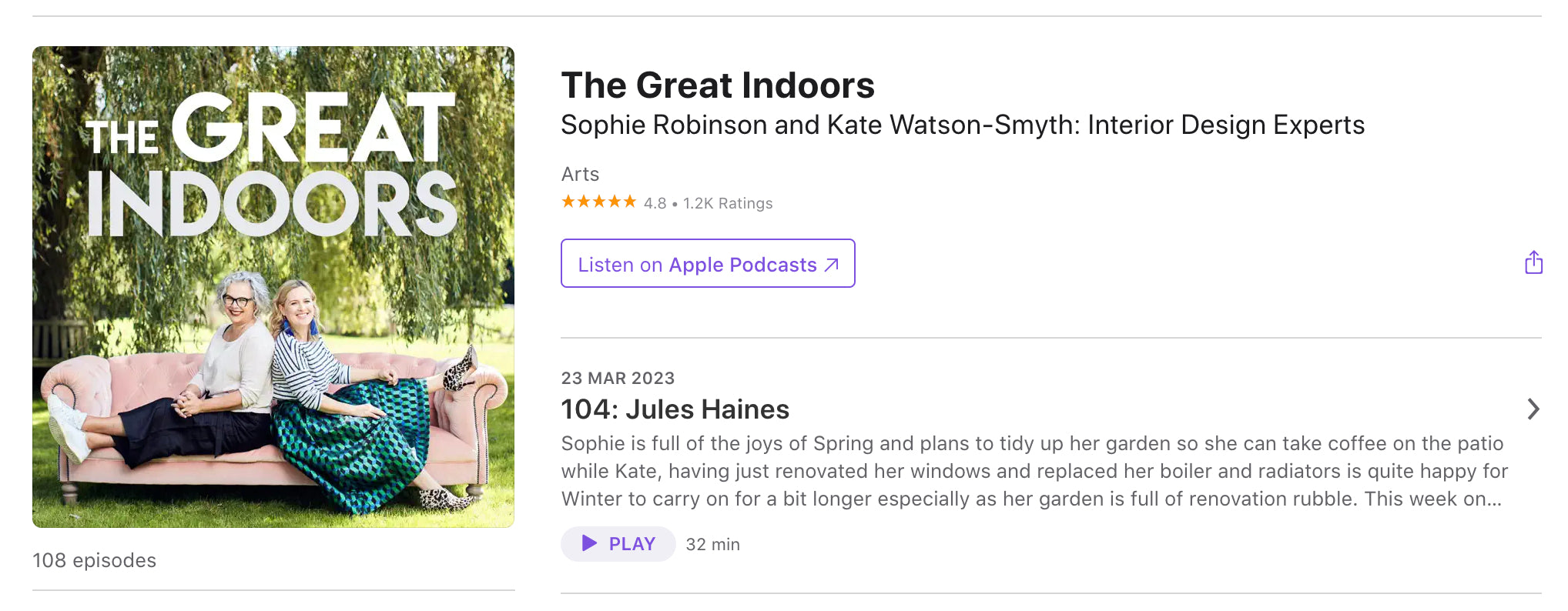 The Great Indoors Podcast