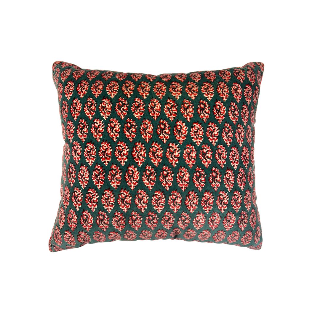 Paisley Velvet Cushion