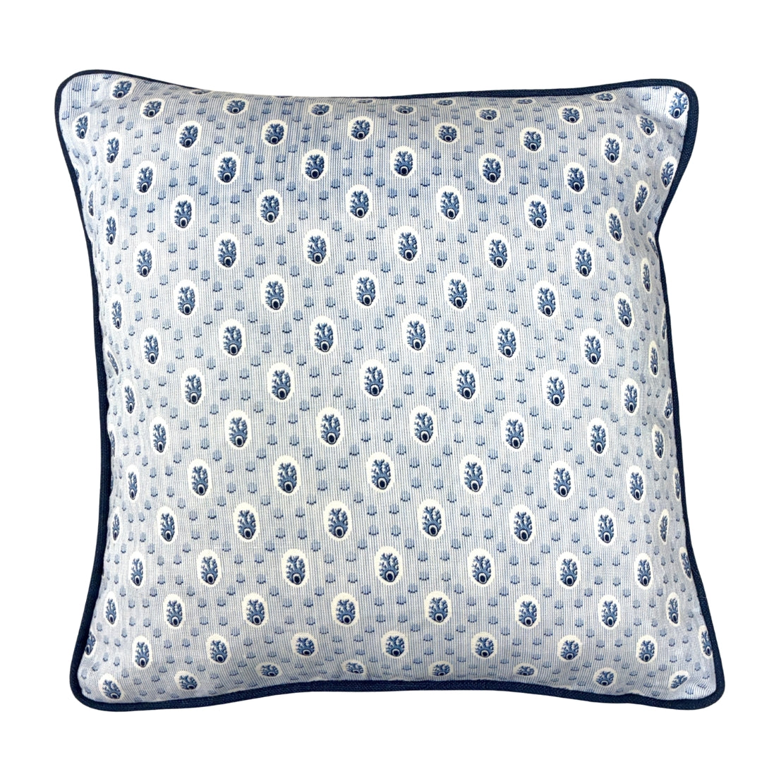Coral Trellis Cushion