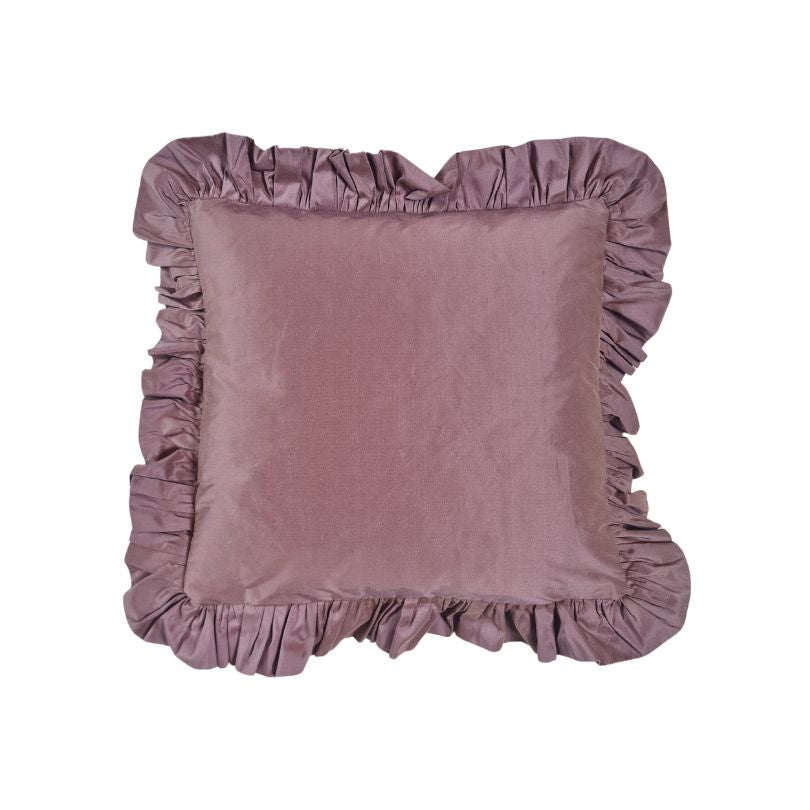 Plain Frilled Cushion