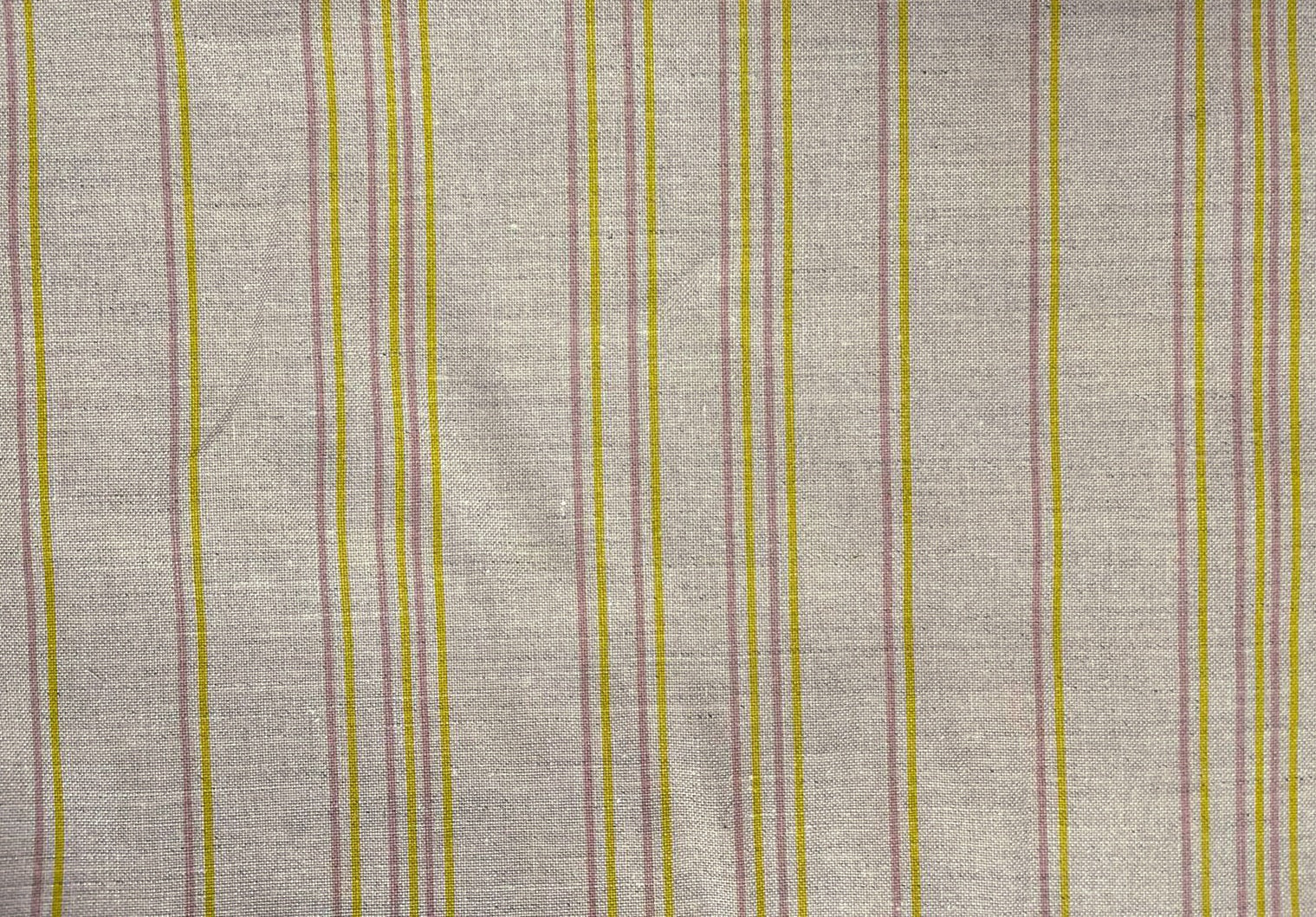 Narrow Stripes on Linen