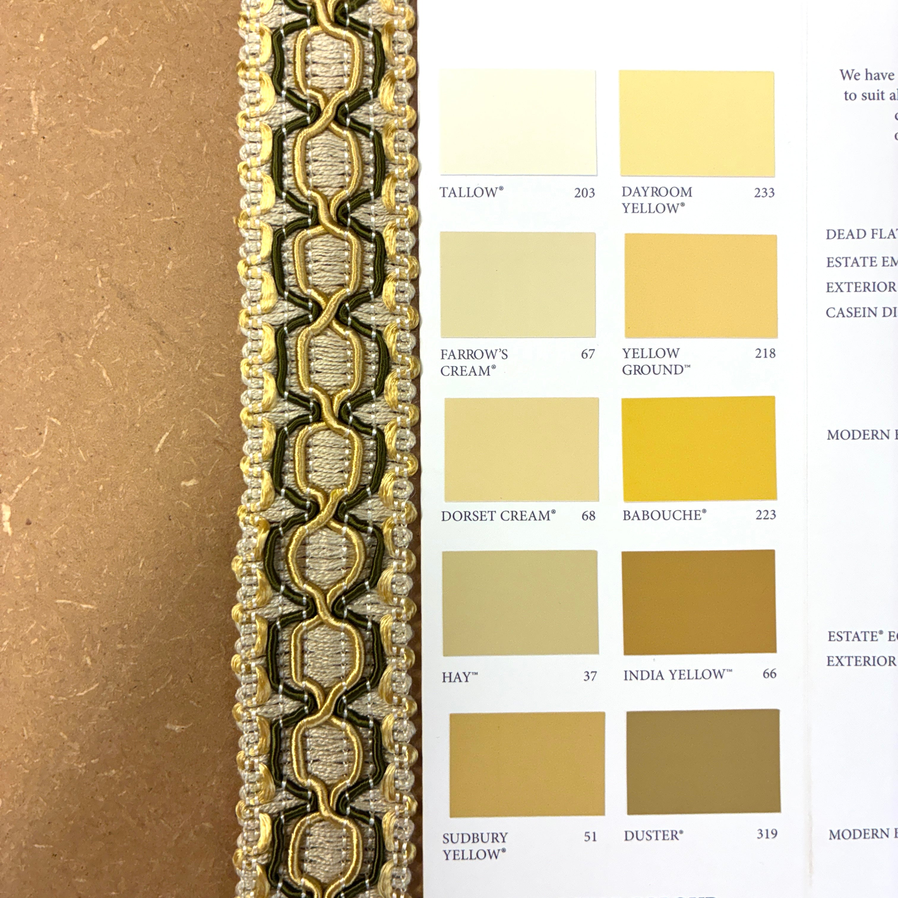 Braid Border Trim