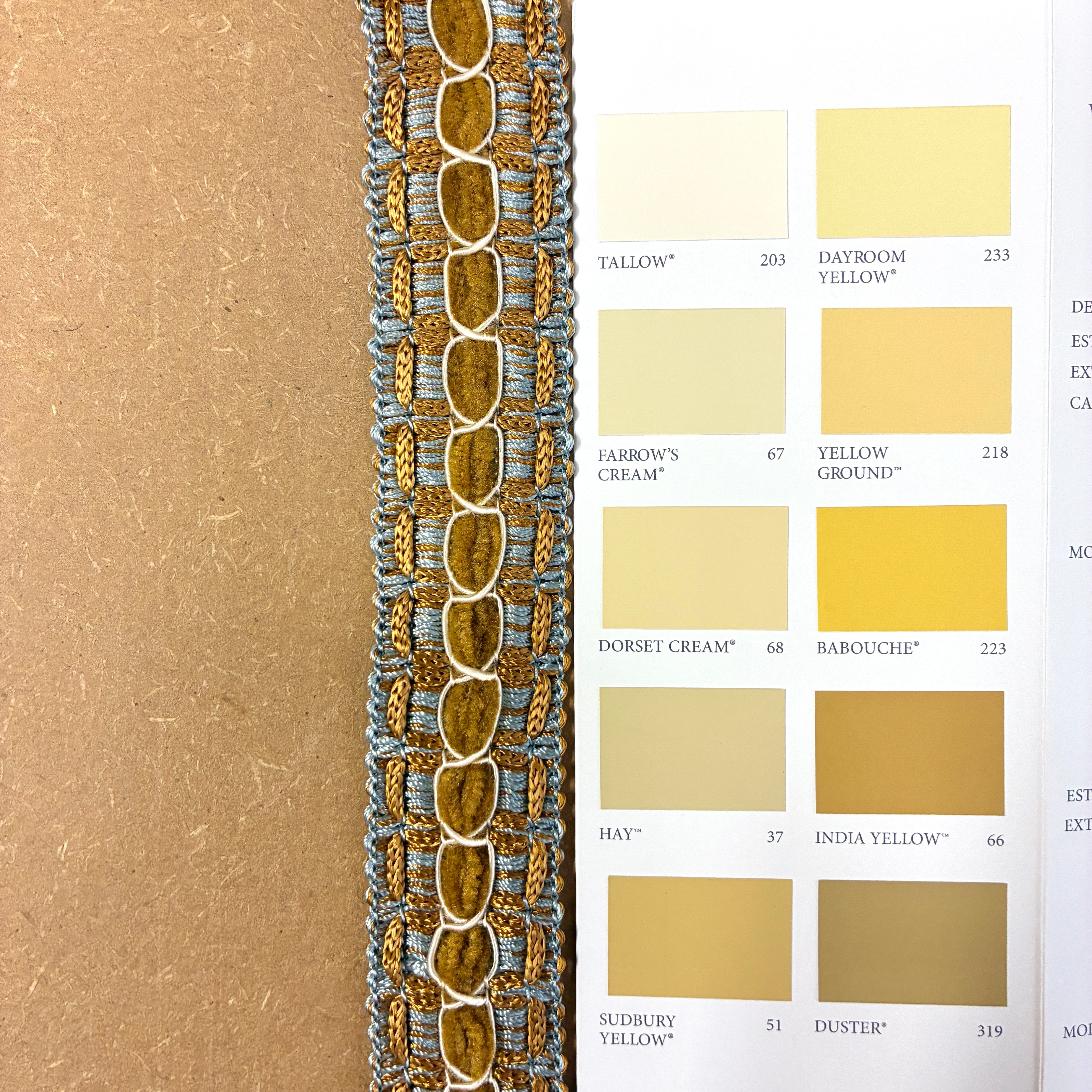 Braid Border Trim