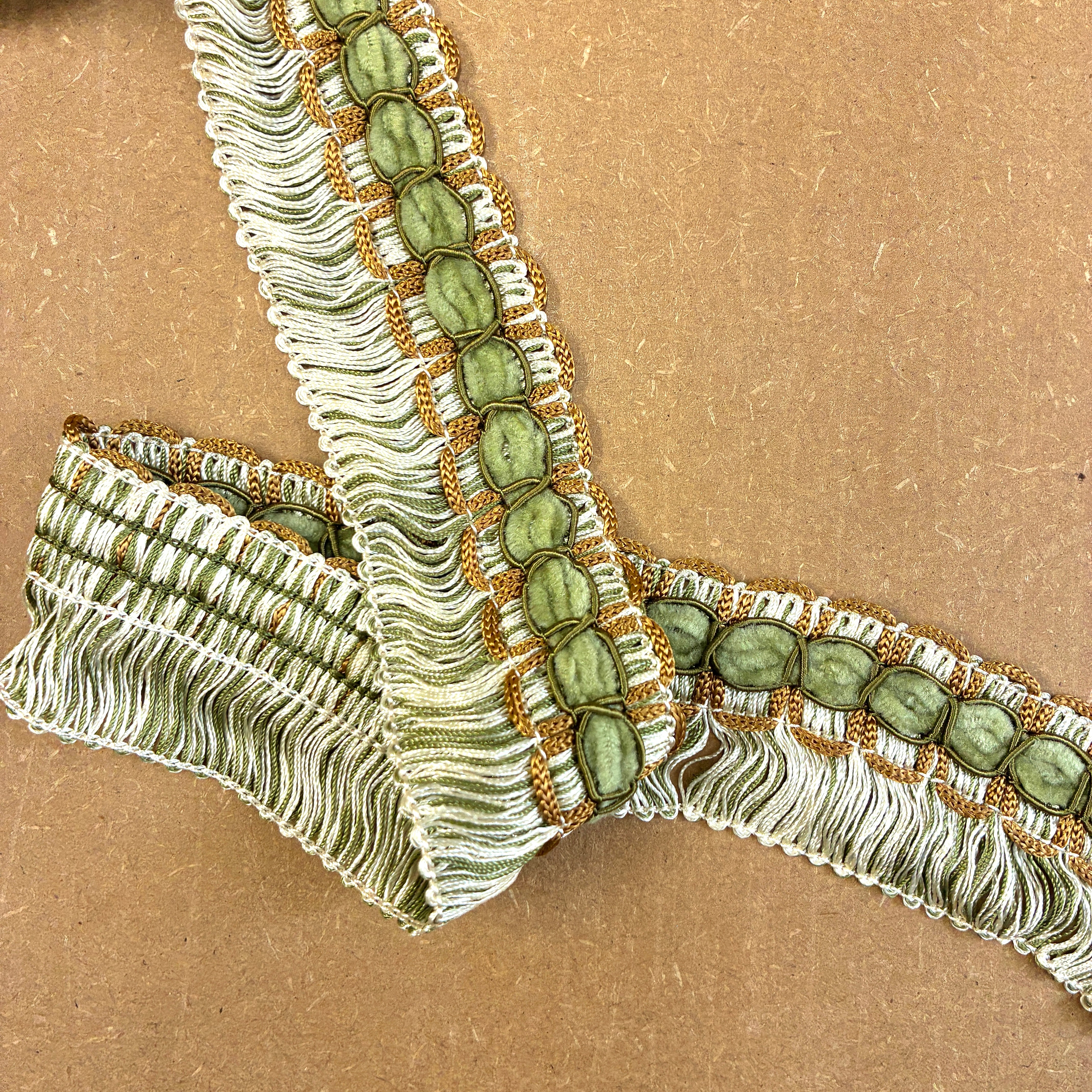 Ribboned Fringe Trim