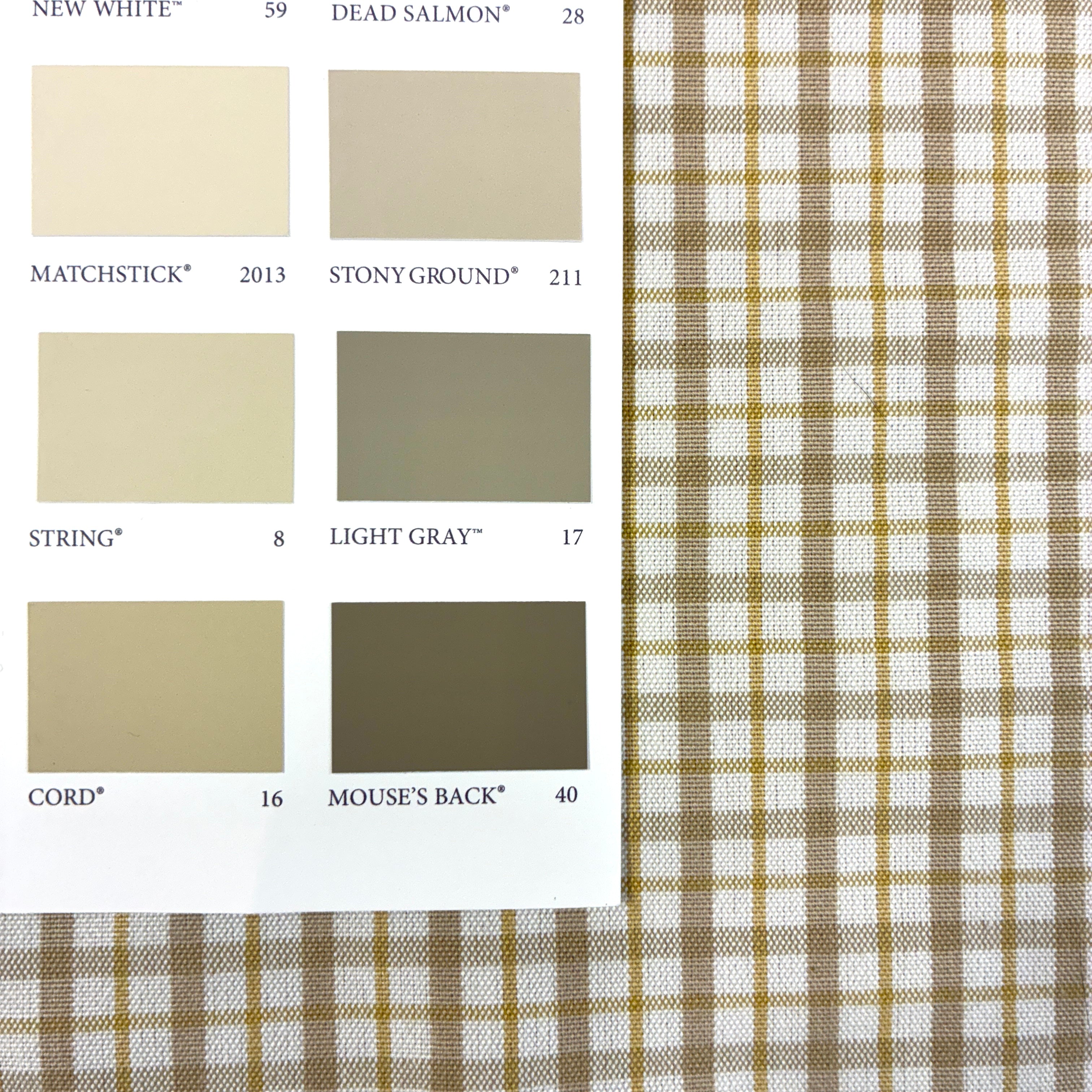 Checked Cotton Print