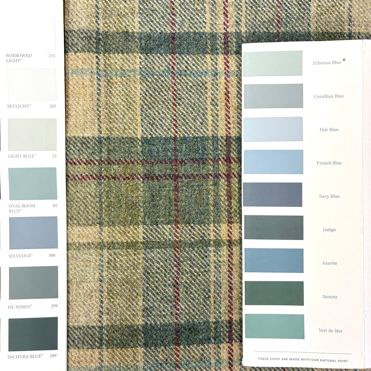 Plaid Wool Mix