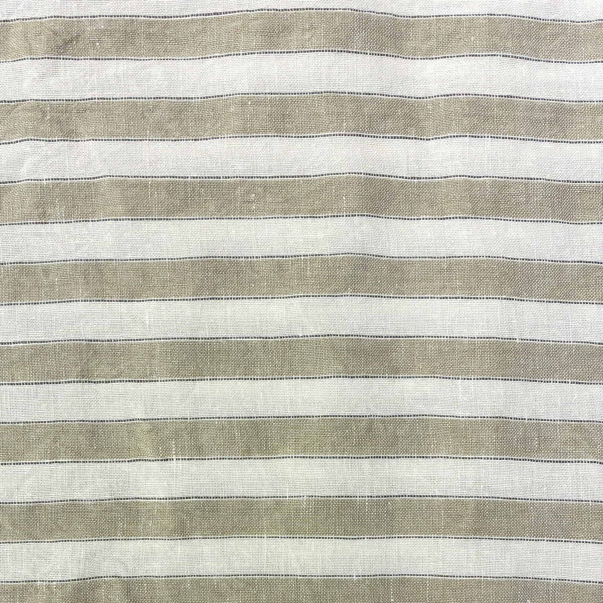 Striped Semi-Sheer Linen
