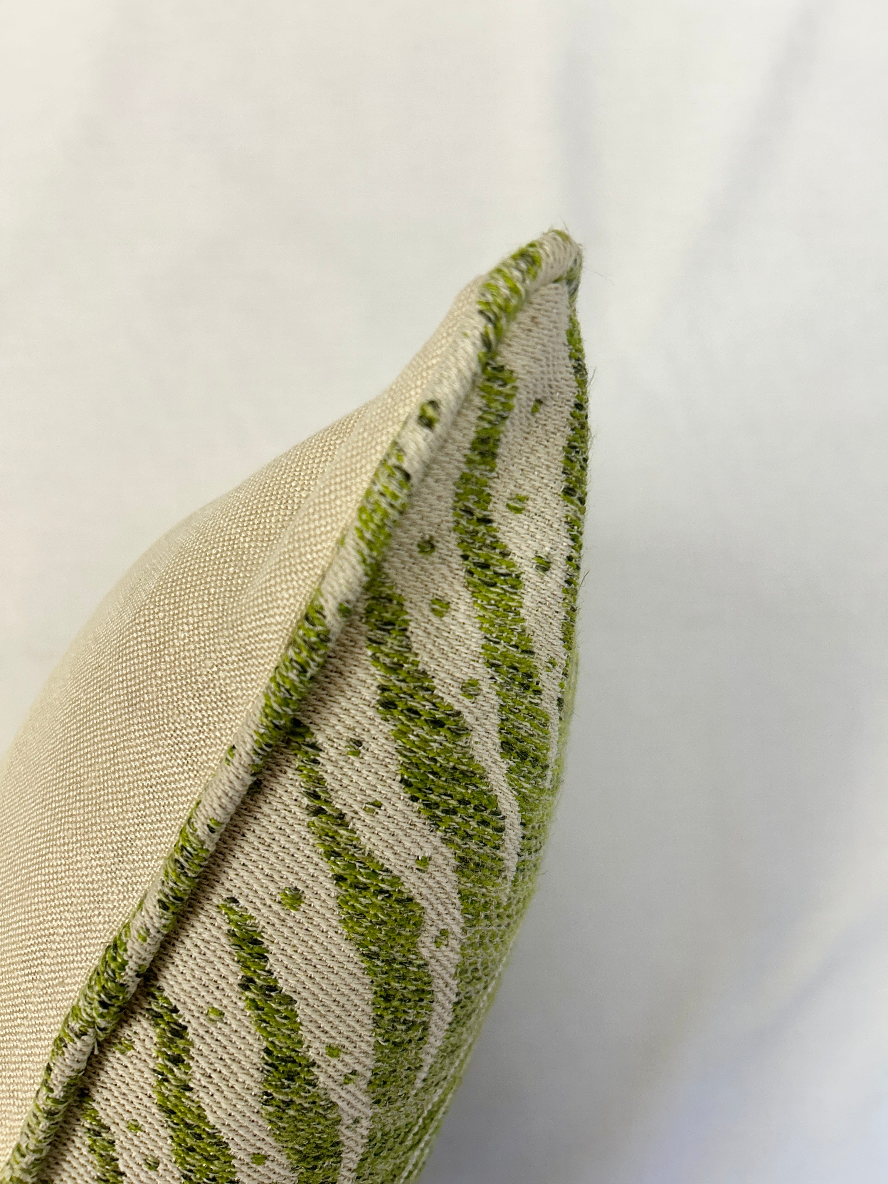 Schumacher Scrolling Fern Cushion