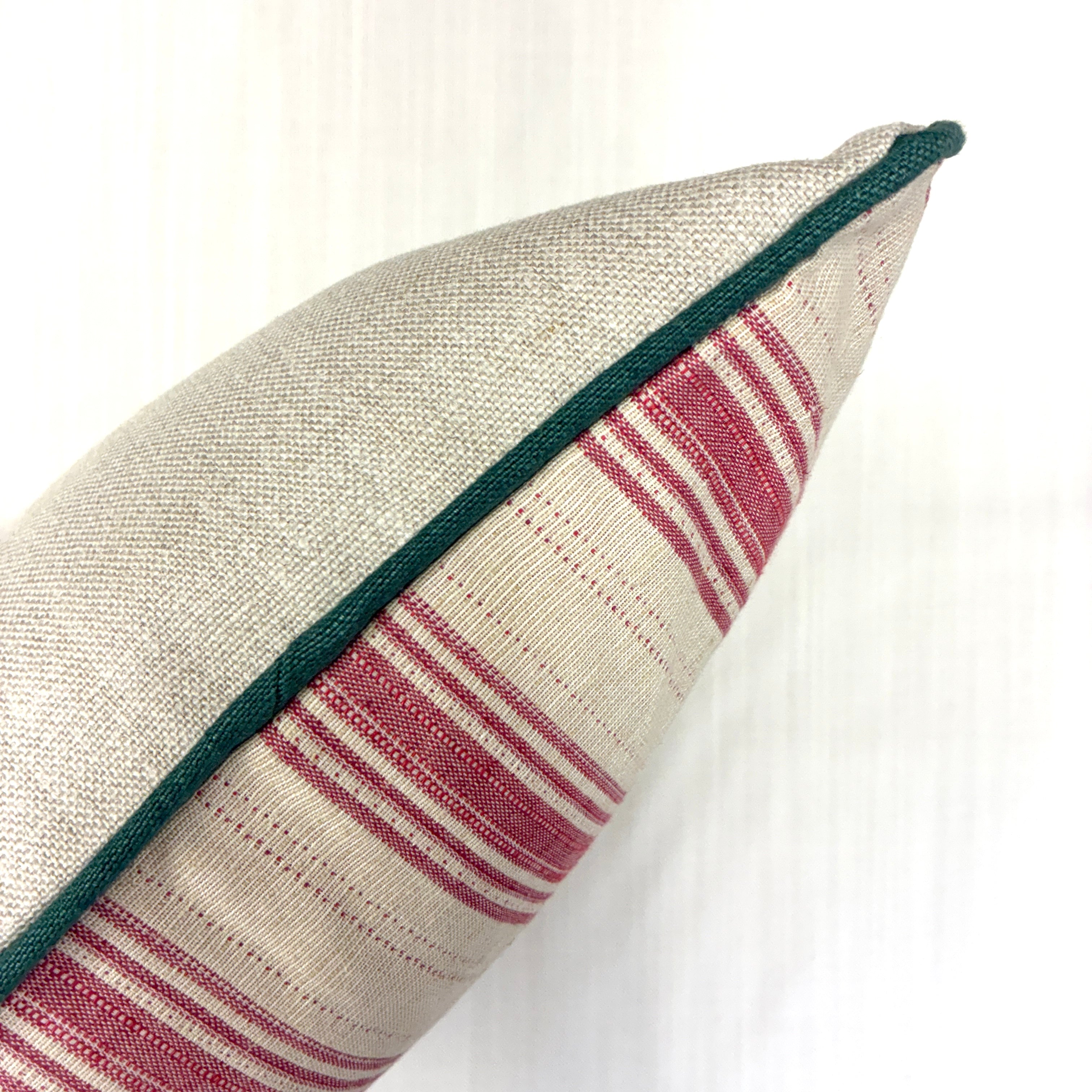 Striped Linen Cushion