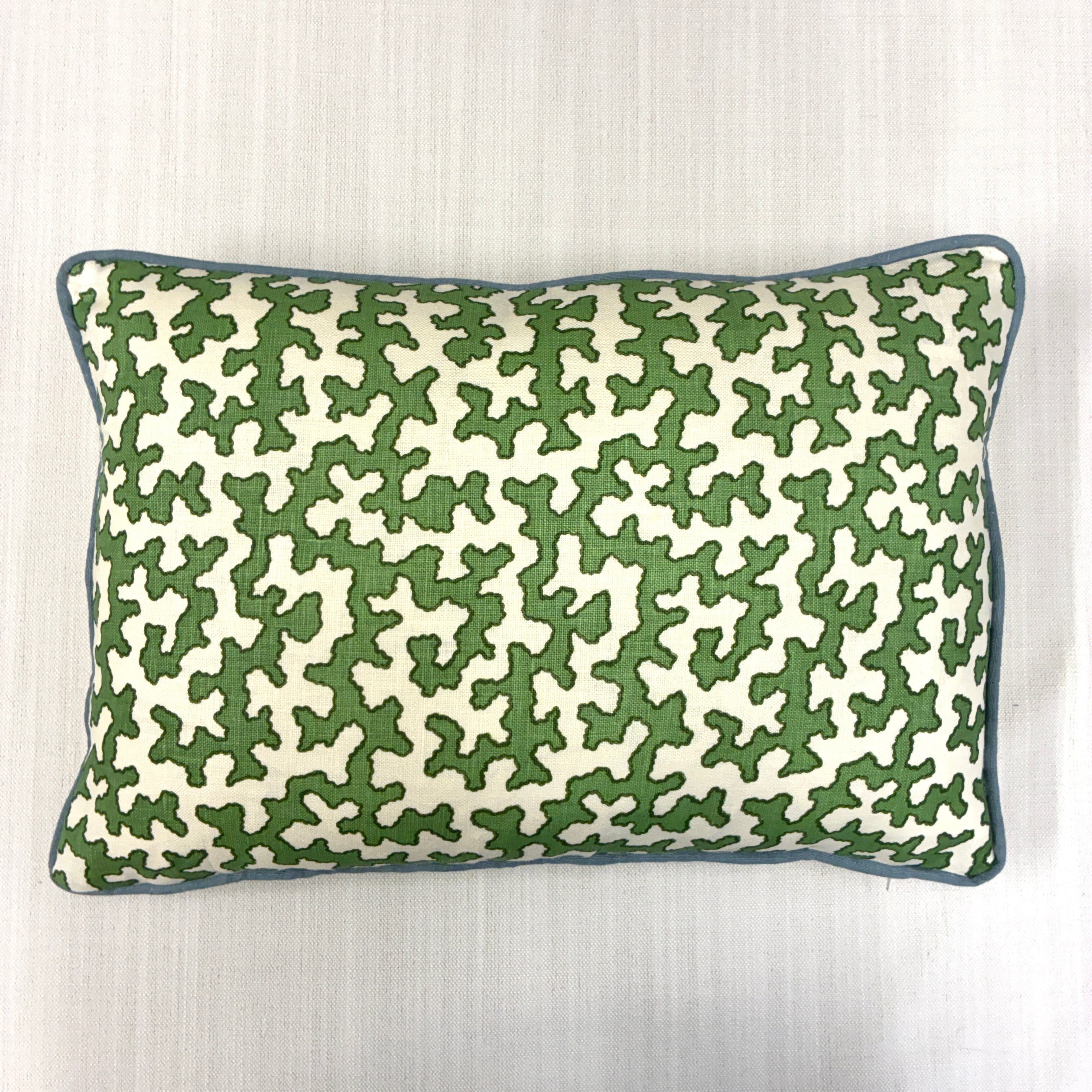 Colefax and Fowler Squiggle Cushion