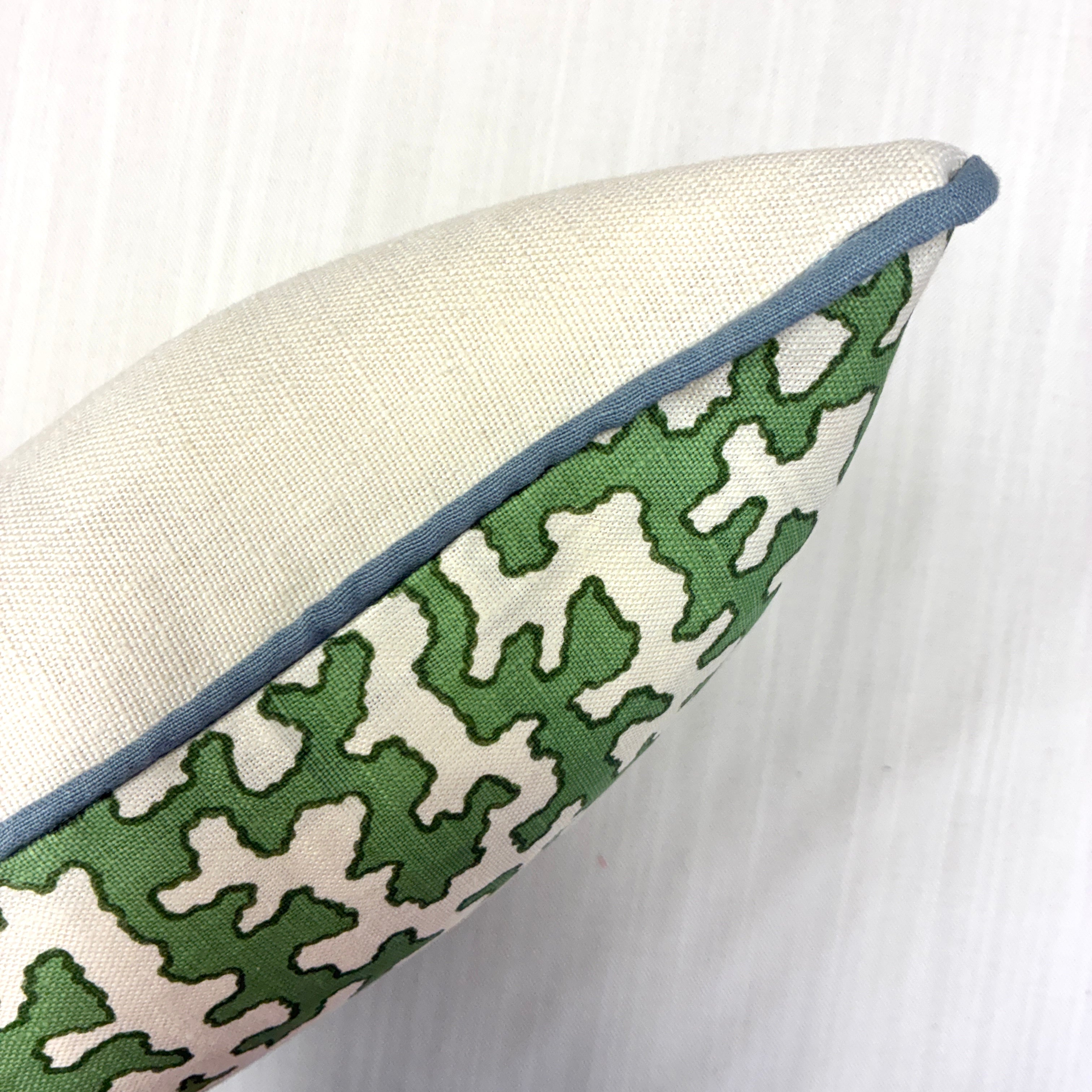 Colefax and Fowler Squiggle Cushion