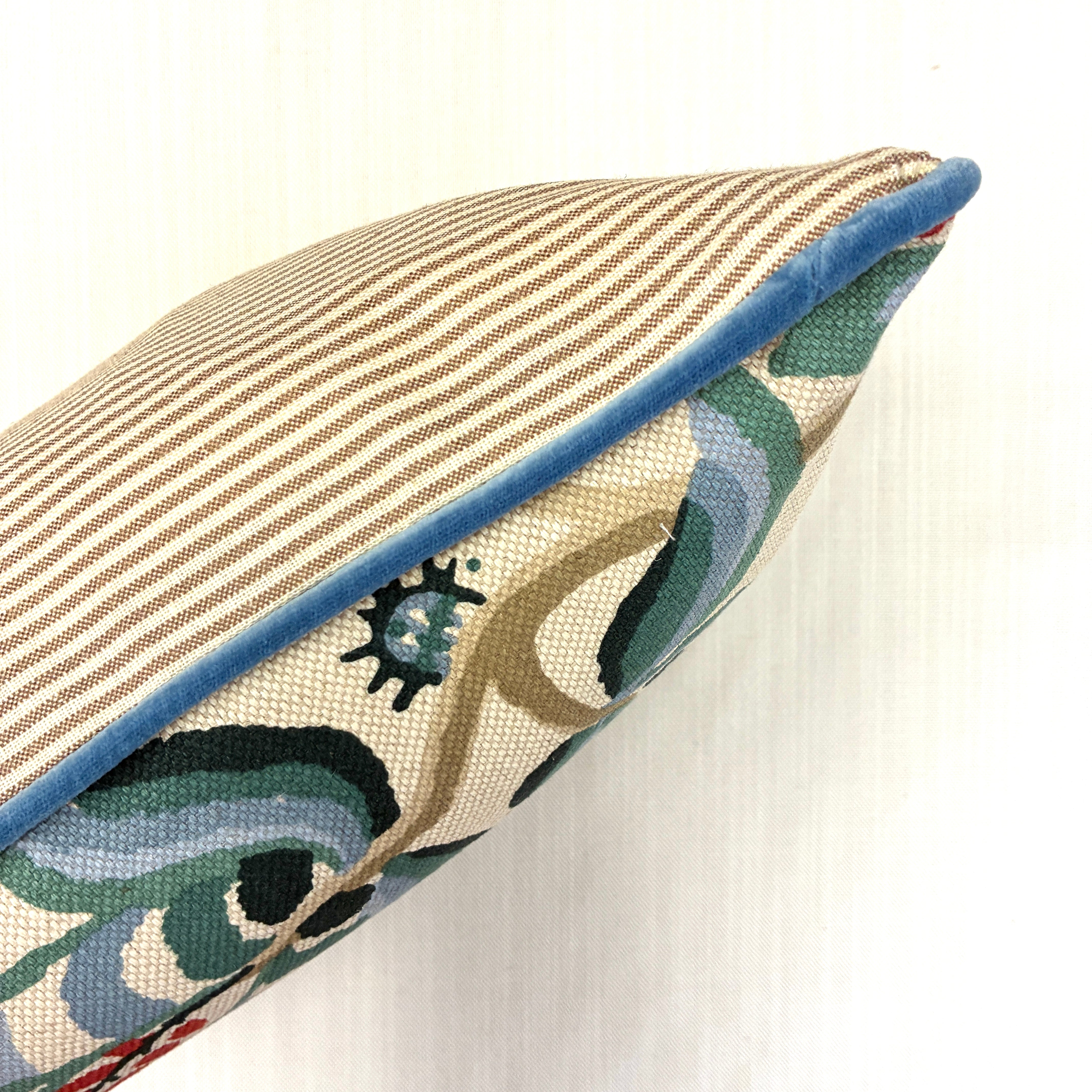 Schumacher Alexandra Vine Cushion