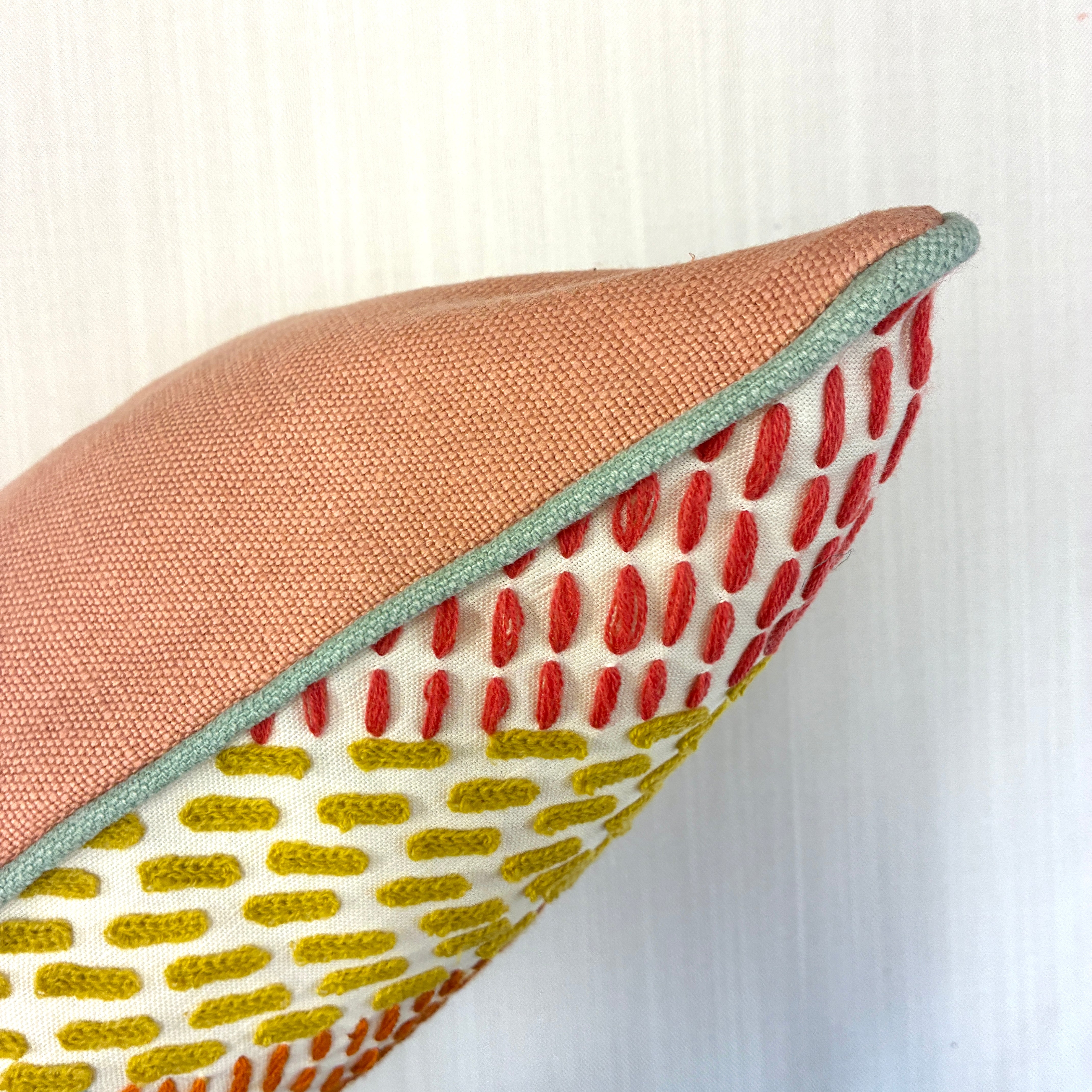 Christopher Farr Running Stitch Cushion