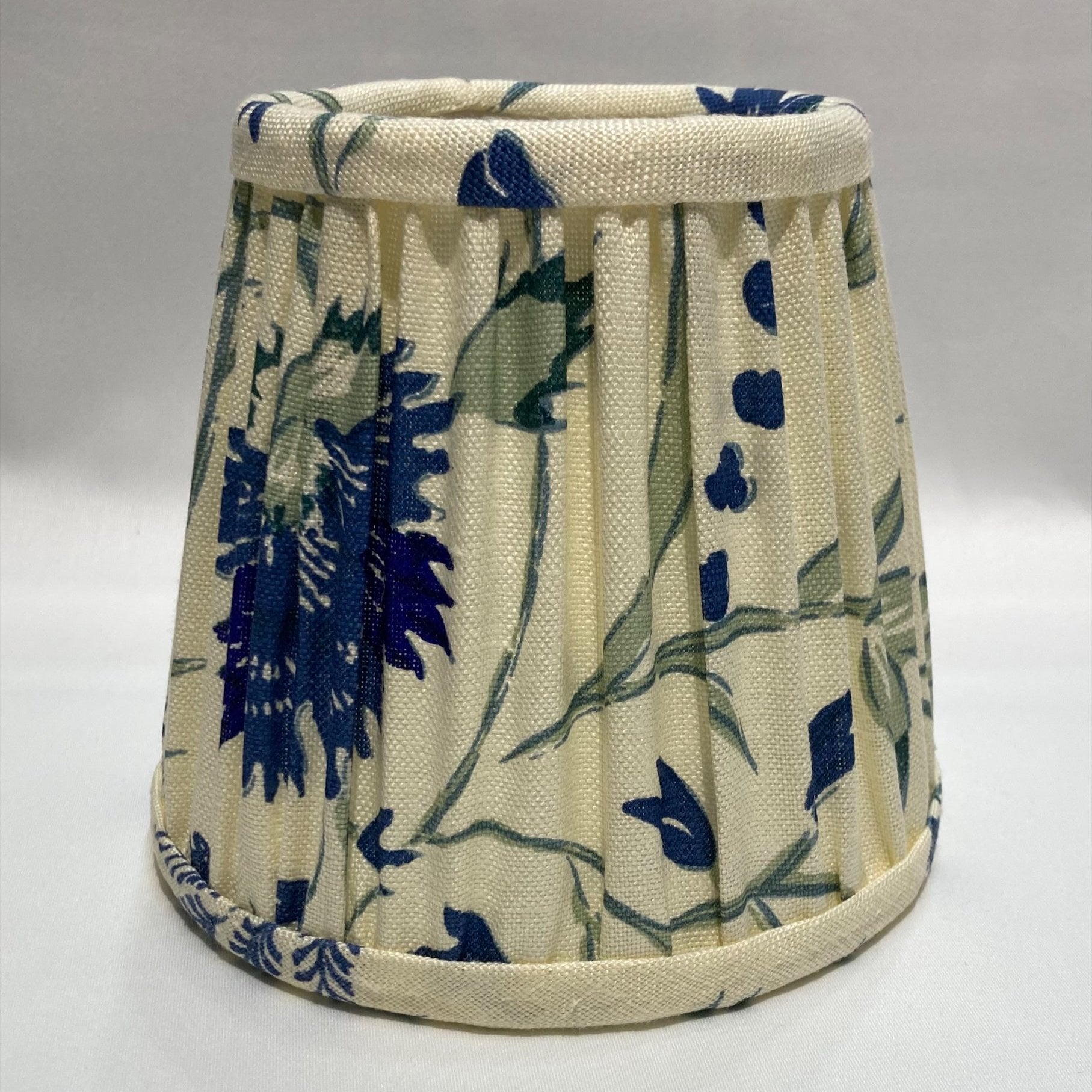 Hand-Pleated Gathered Lampshades