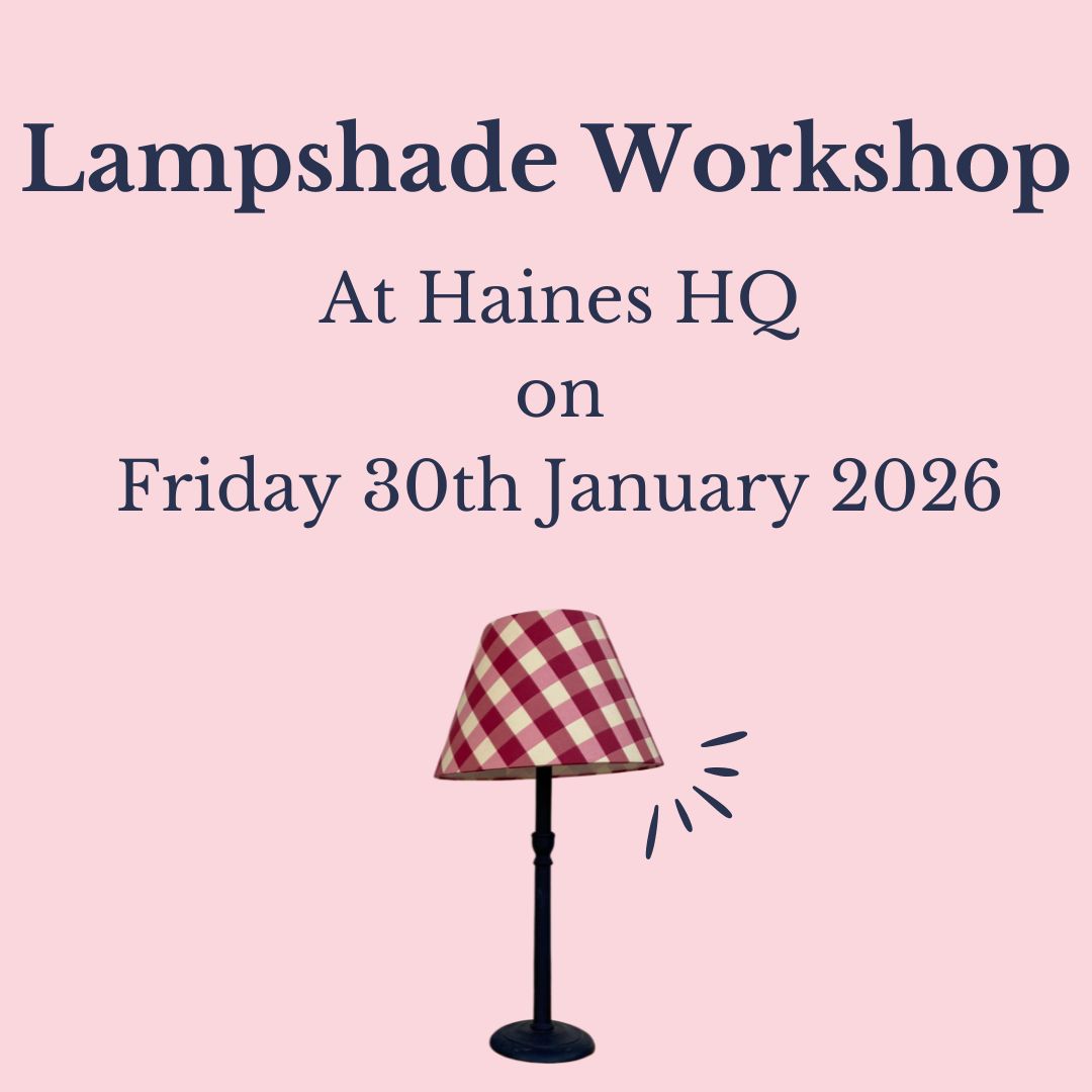 Lampshade Workshop for Beginners - 30th January 2026