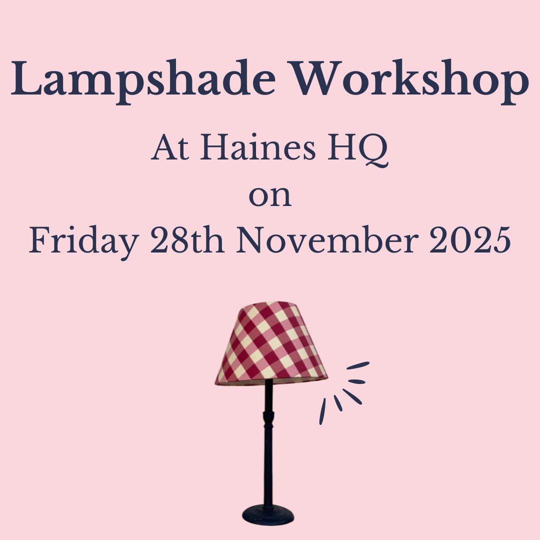 Lampshade Workshop for Beginners - 28th November 2025