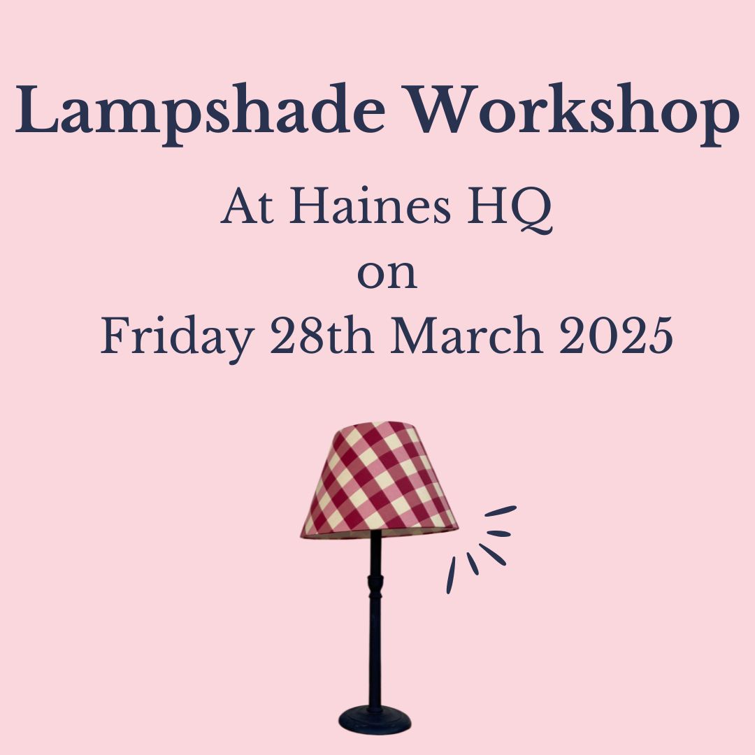 Lampshade Workshop for Beginners - 28th March 2025