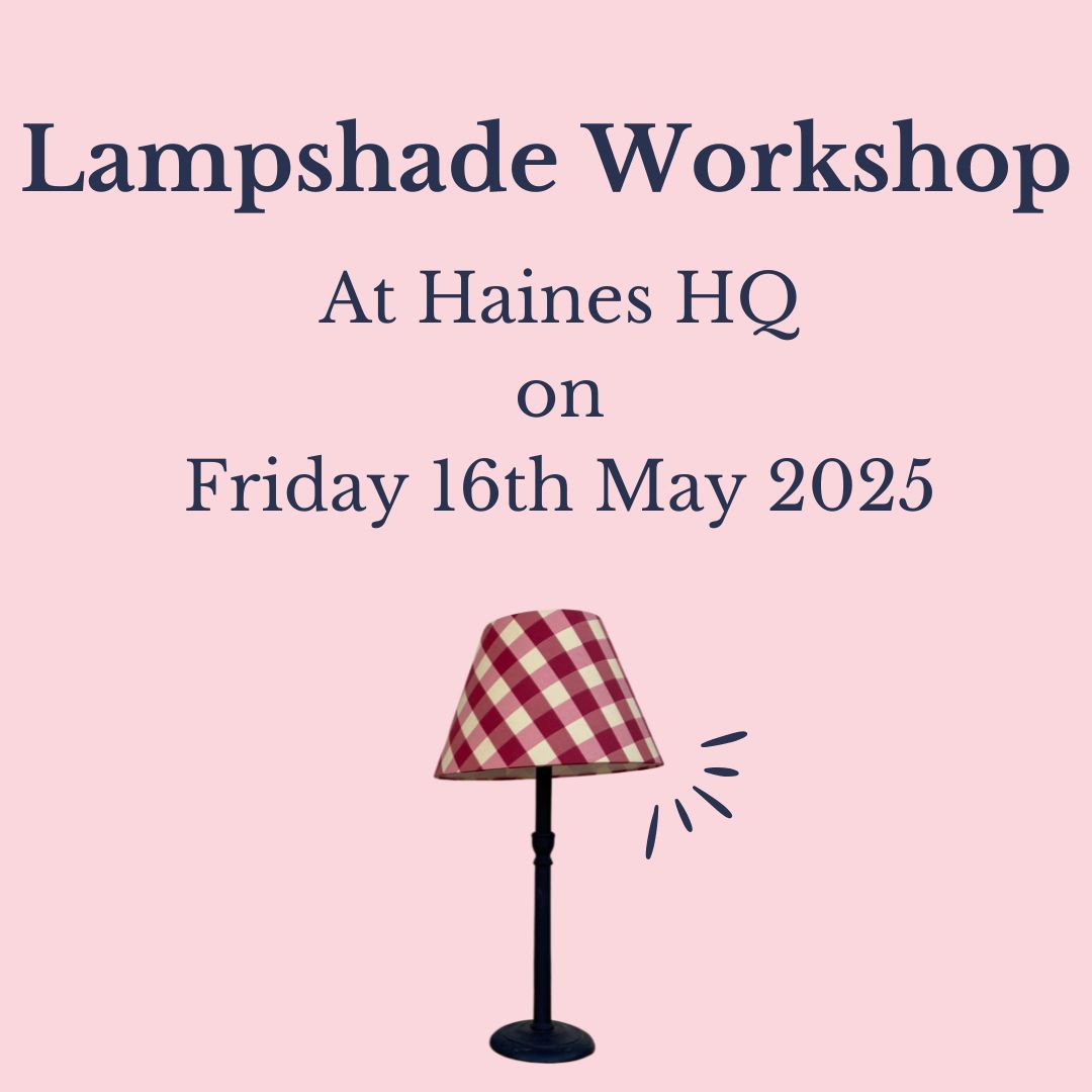 Lampshade Workshop for Beginners - 16th May 2025