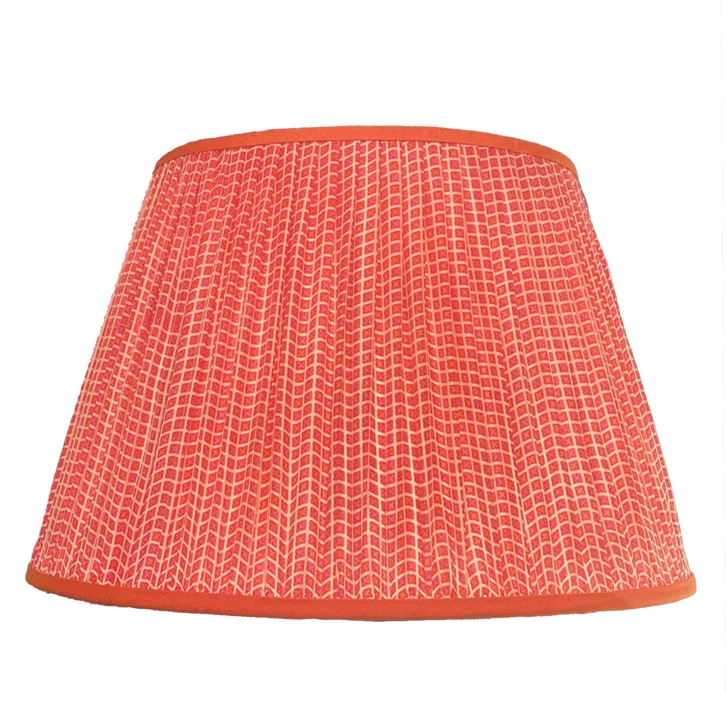 Samarkand Nought & Crosses Silk Lampshade 50cm