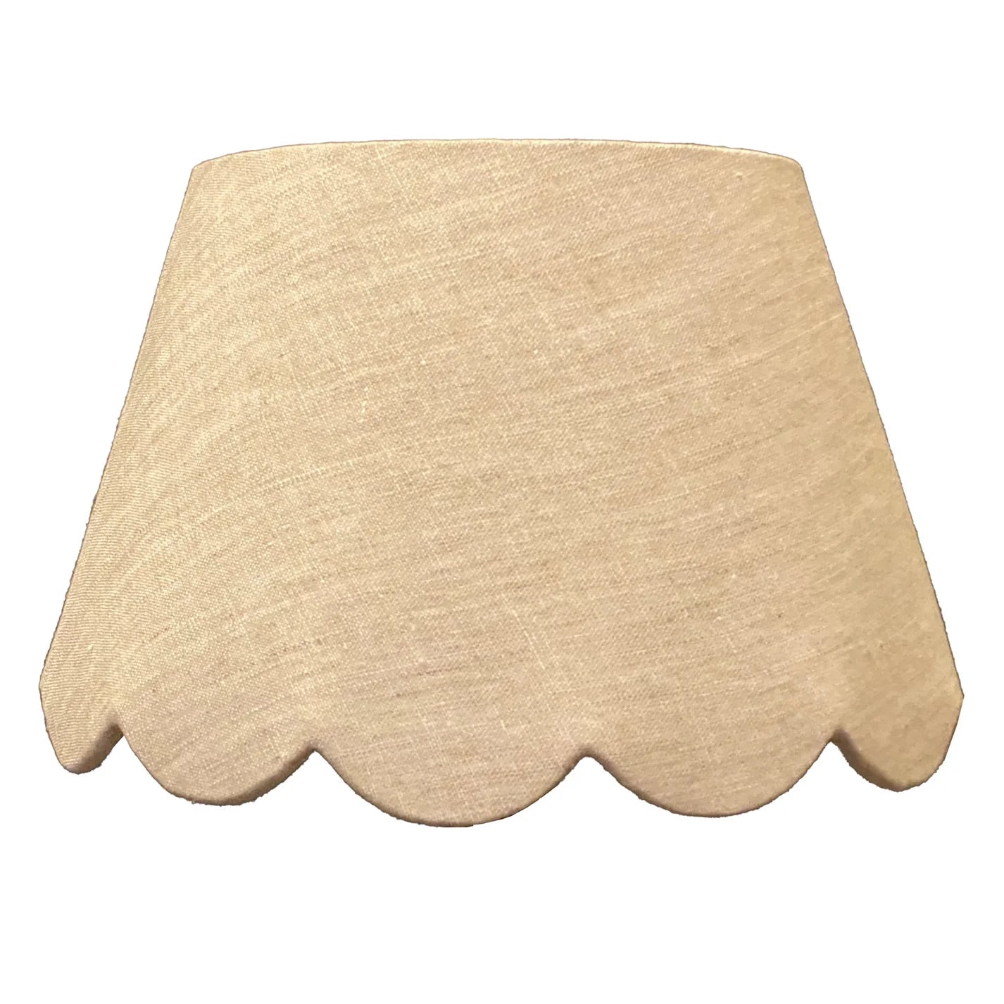Samarkand Scalloped Plain Lampshade 40cm