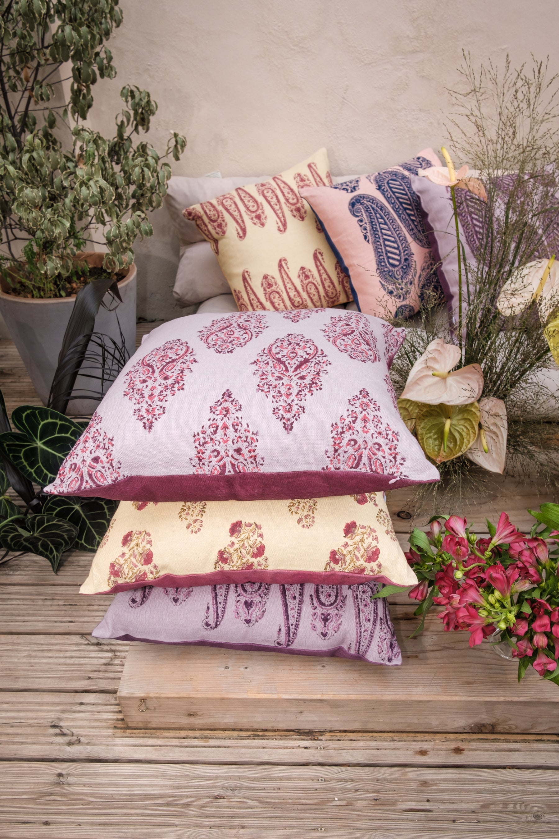 Daughters of Gaea Queenie Haines Curates Cushions