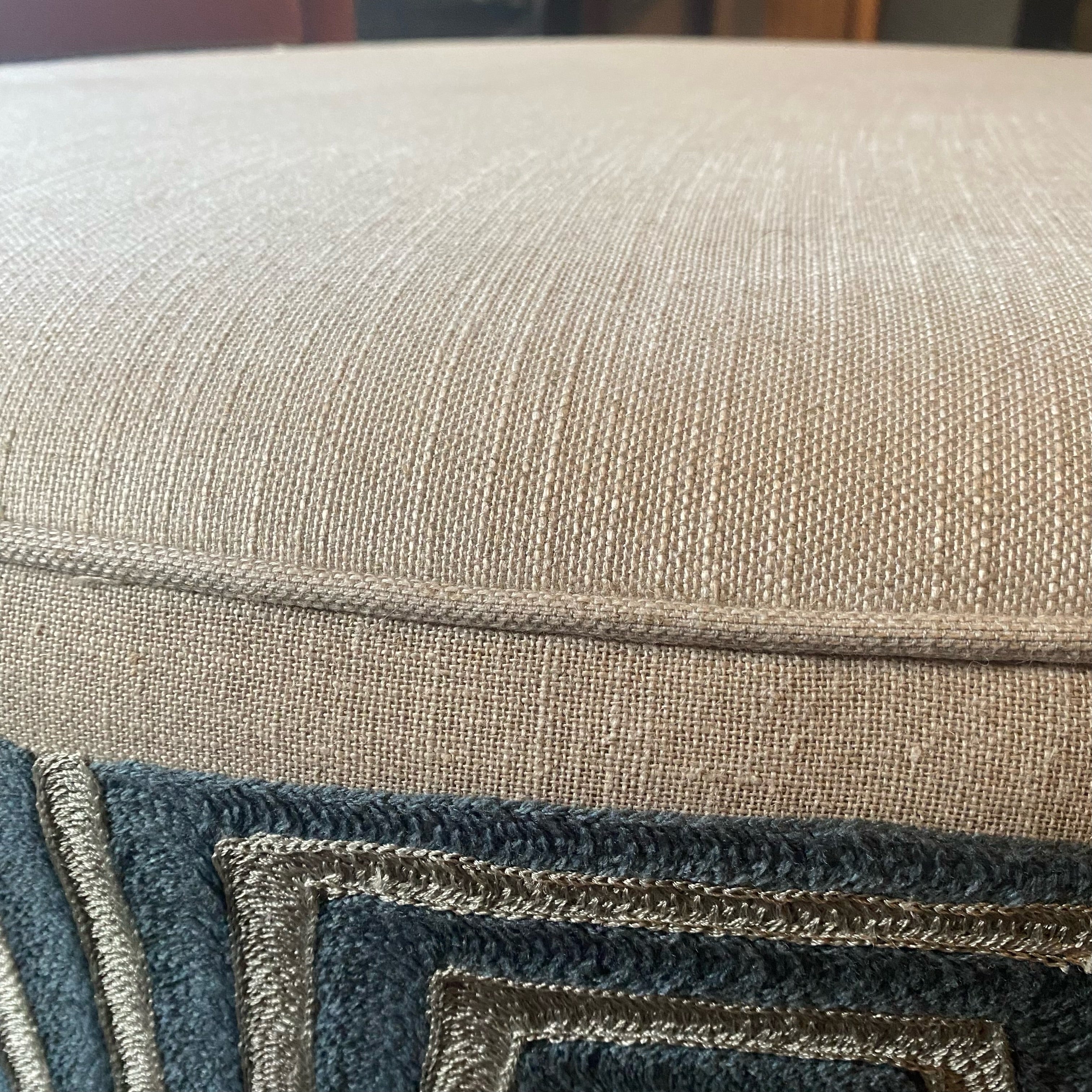 Bespoke Round Ottoman